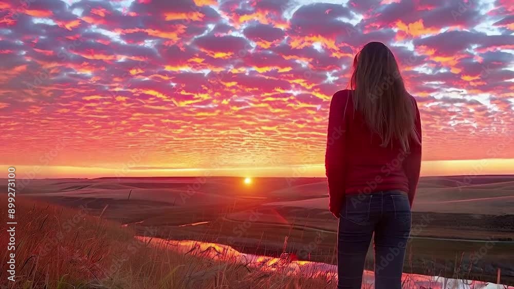 person walking in the sunset person walking in the sunset