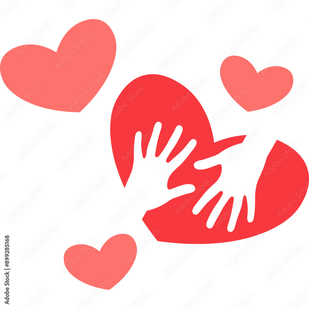 Love Charity Hand Love Charity Hand