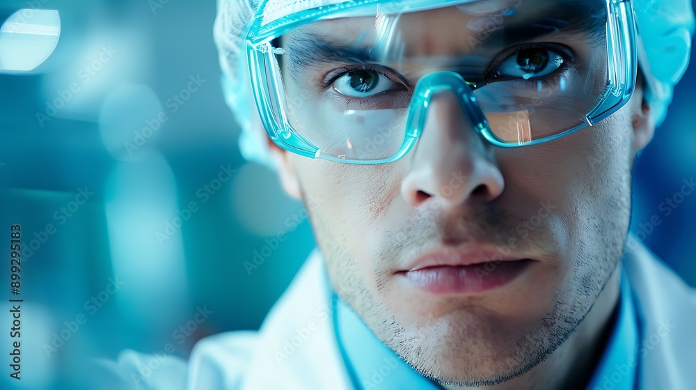 a doctor wearing a medical coat in hospital a doctor wearing a medical coat in hospital