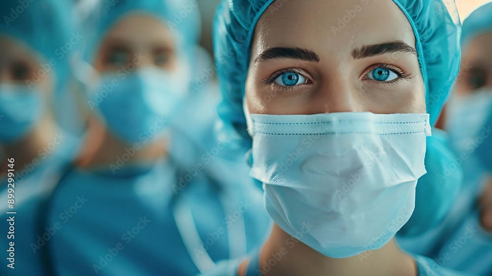 A medical professionals wearing white coats A medical professionals wearing white coats