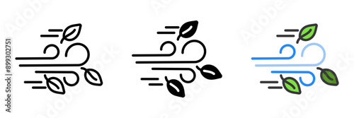 Air is a vital element of nature, symbolizing breath, freshness, and fluidity. It can represent both the sky and bodies of water, essential for life and balance in the ecosystem.
