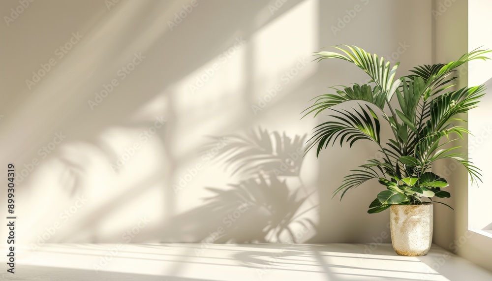 Abstract Minimalistic Delicate Floral Art