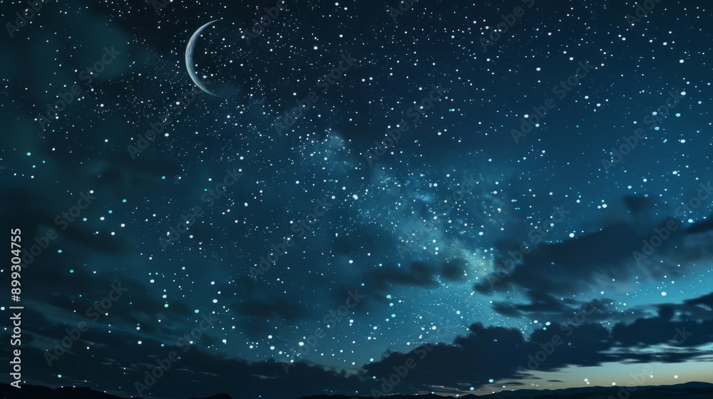 night,sky,moon and more star,view, --ar 16:9 Job ID: f3aa377b-fc19-471e-bd7d-05d9b12edb45 night,sky,moon and more star,view, --ar 16:9 Job ID: f3aa377b-fc19-471e-bd7d-05d9b12edb45