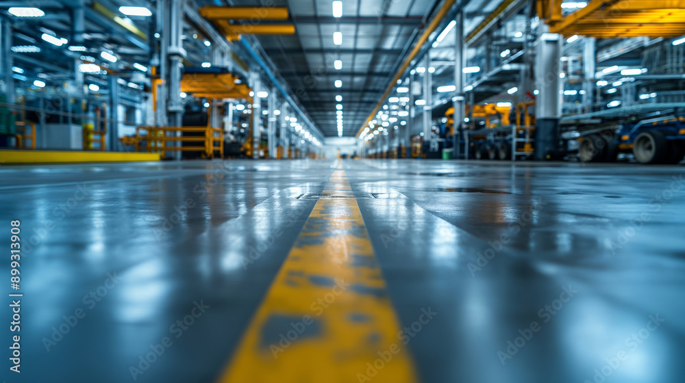 Modern factory interior, Industrial, Factory machinery, Business industry, Warehouse for logistics goods Modern factory interior, Industrial, Factory machinery, Business industry, Warehouse for logistics goods