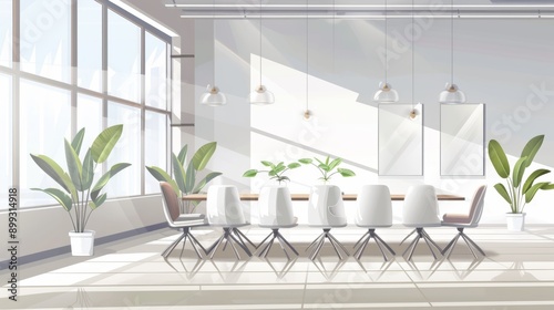 Modern Minimalist Dining Room Interior Design