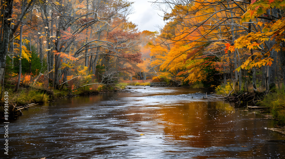 Obraz premium autumn in the woods