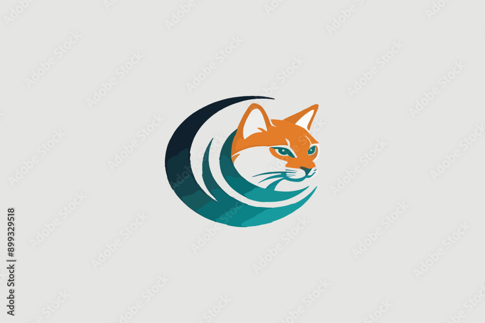 cat logo icon vector design white background cat logo icon vector design white background