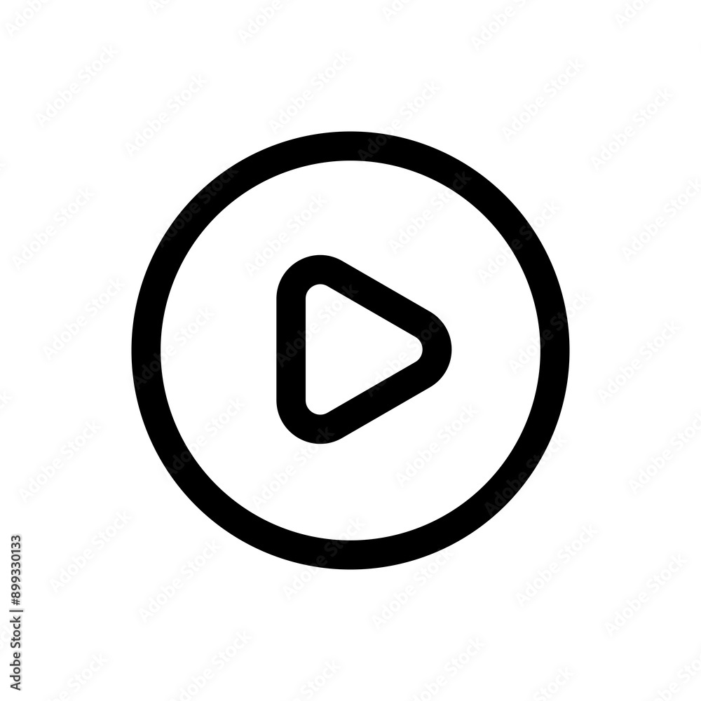 play line icon play line icon