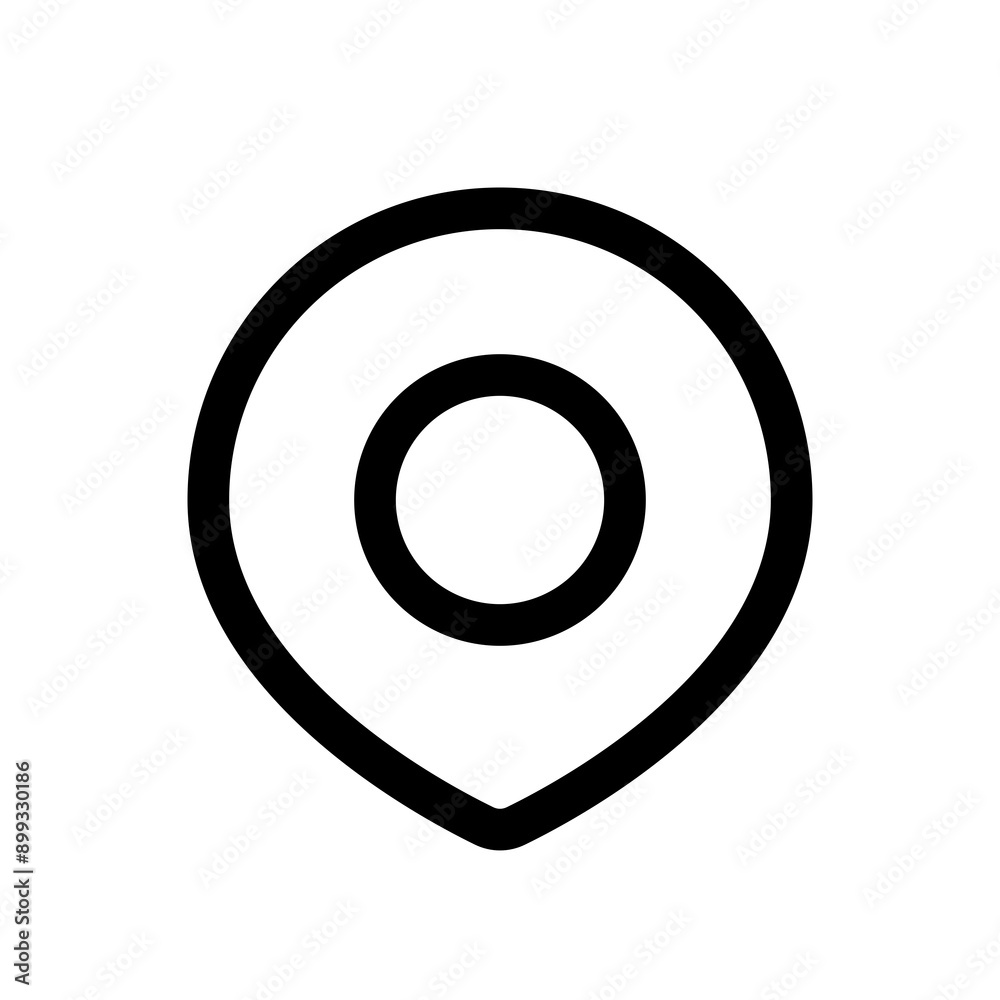 location line icon location line icon