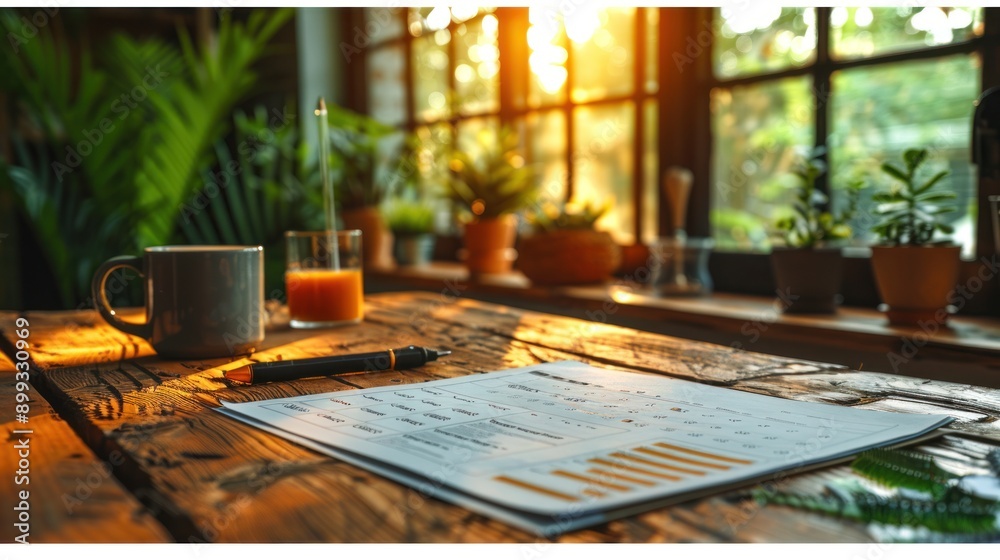 Morning Routine with a Calendar Morning Routine with a Calendar