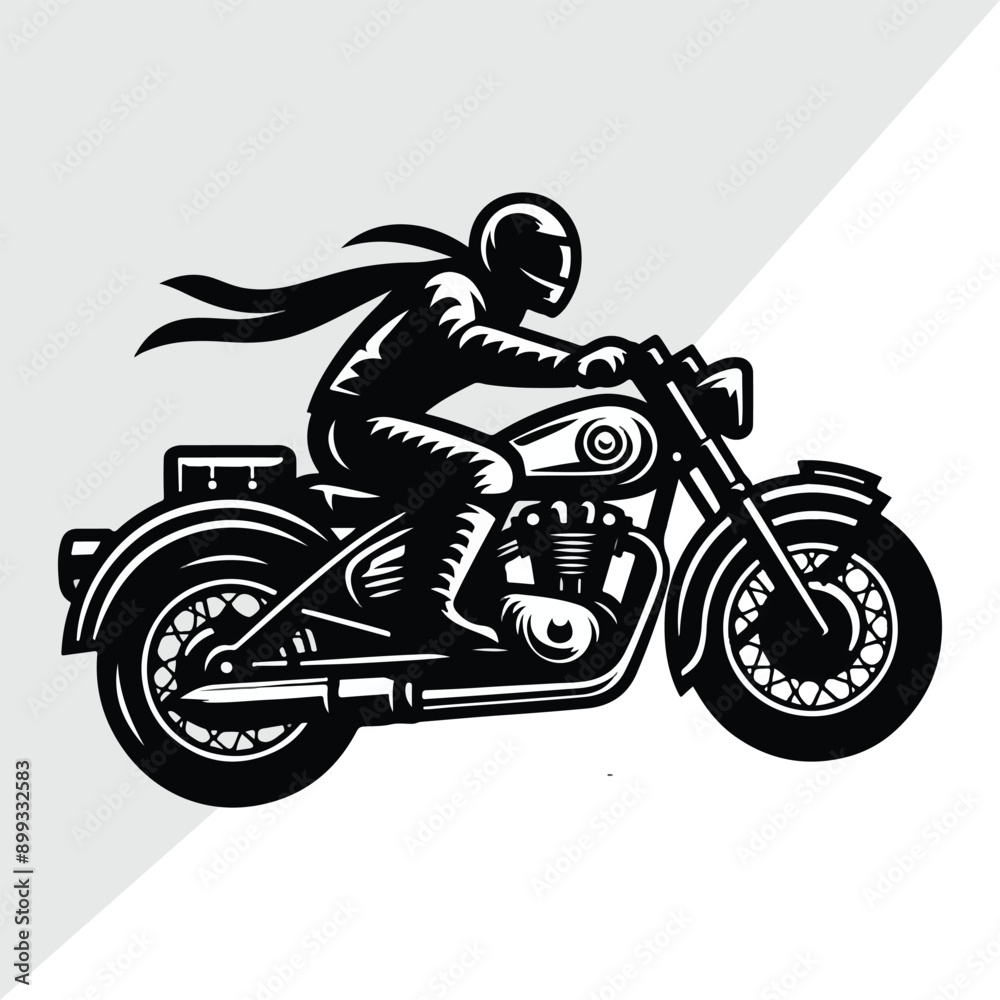 Hand drawing style of motorcycle race cornering isolated in white background Hand drawing style of motorcycle race cornering isolated in white background