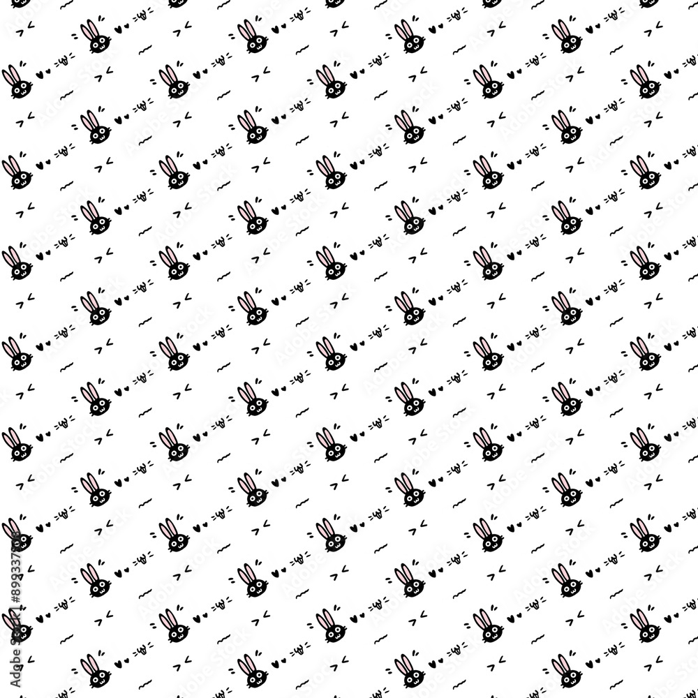Rabbit background Rabbit background