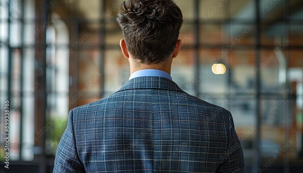 Businessman man wearing a suit standing up isolated on transparent background Businessman man wearing a suit standing up isolated on transparent background