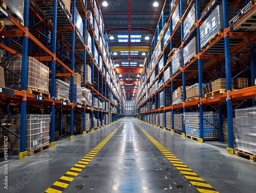 Fully Automated Smart Warehouse with Robotic Inventory Management System