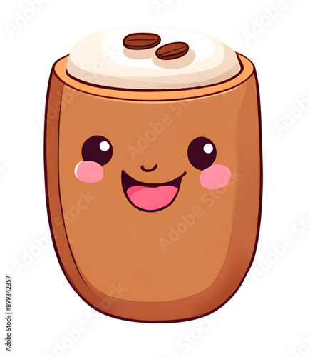 Cute cup of coffee 