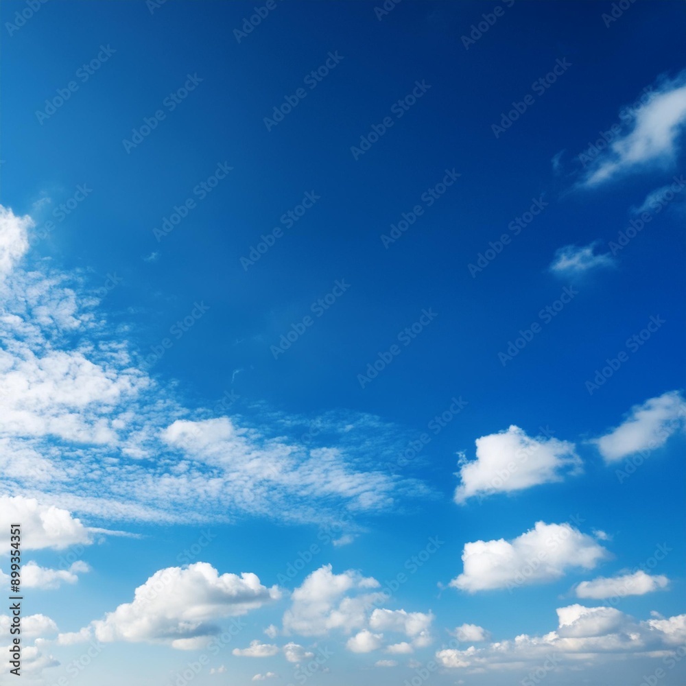 cloudy blue sky background, AI generated cloudy blue sky background, AI generated