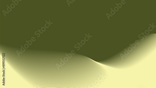 Green army abstract background with curve line for backdrop or presentation
