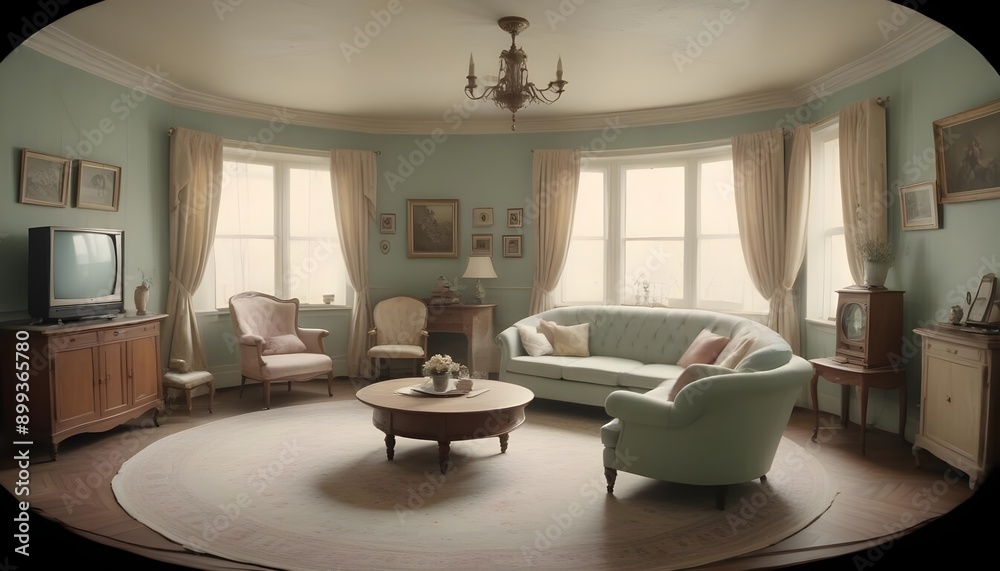 Photo interior modern design room 3d illustration