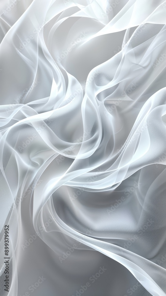 A tight shot of a white fabric featuring a hazy pattern at its upper and lower edges, with the bottom edge clearly visible A tight shot of a white fabric featuring a hazy pattern at its upper and lower edges, with the bottom edge clearly visible