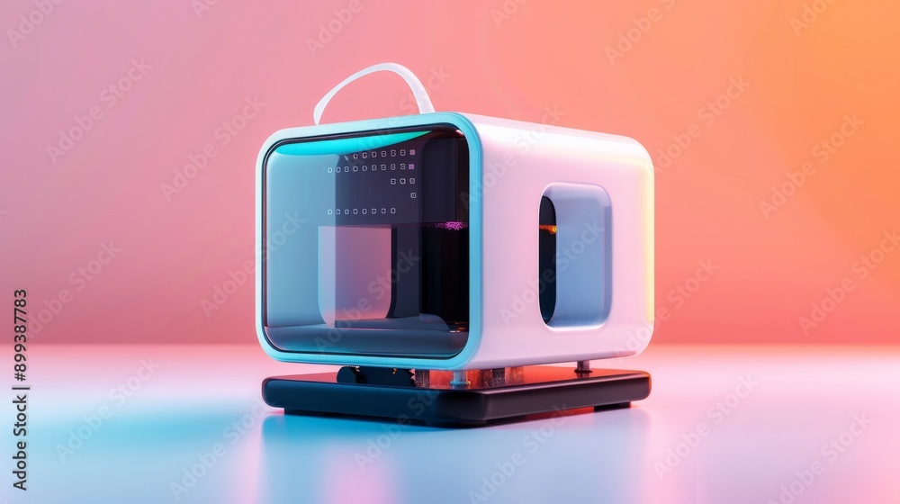 3D printer housing design. New technologies of future.
3D printer housing design. New technologies of future.
