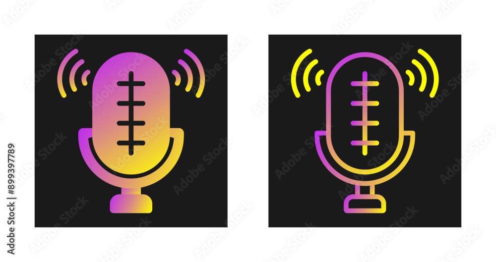 Audio Recorder Vector Icon Audio Recorder Vector Icon