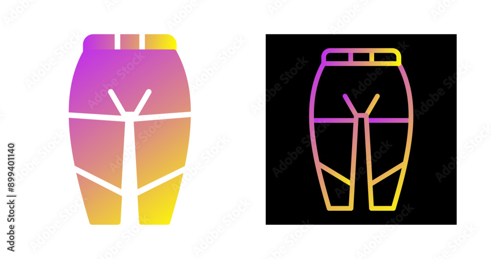 Thermal underwear Vector Icon