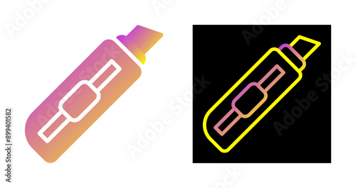 Utility knife Vector Icon