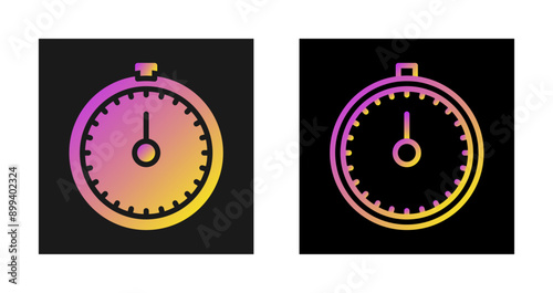 Free Download Stopwatch Vector Icon - GFXLoad