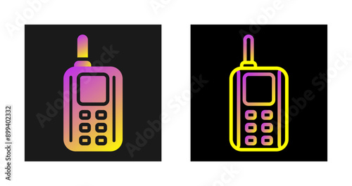 Walkie Talkie Vector Icon