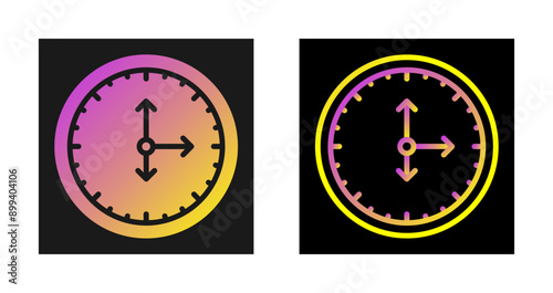 Free Download Clock Vector Icon - GFXLoad