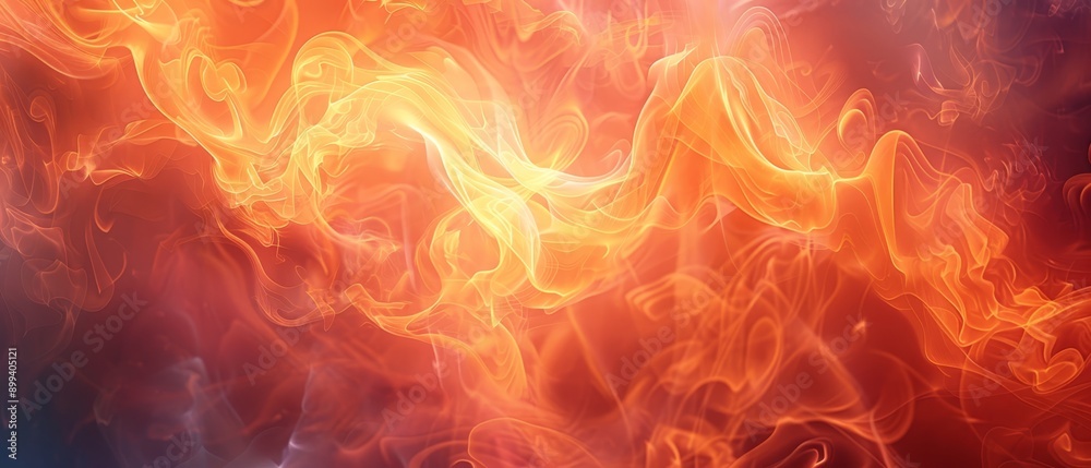 Fototapeta premium blue, red, orange, and yellow Background is black