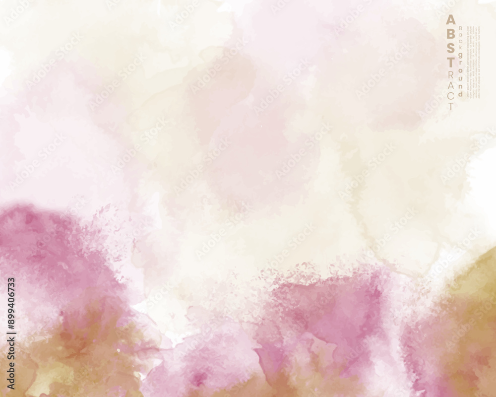 Obraz premium Abstract splashed watercolor background. Design for your cover, date, postcard, banner, logo.