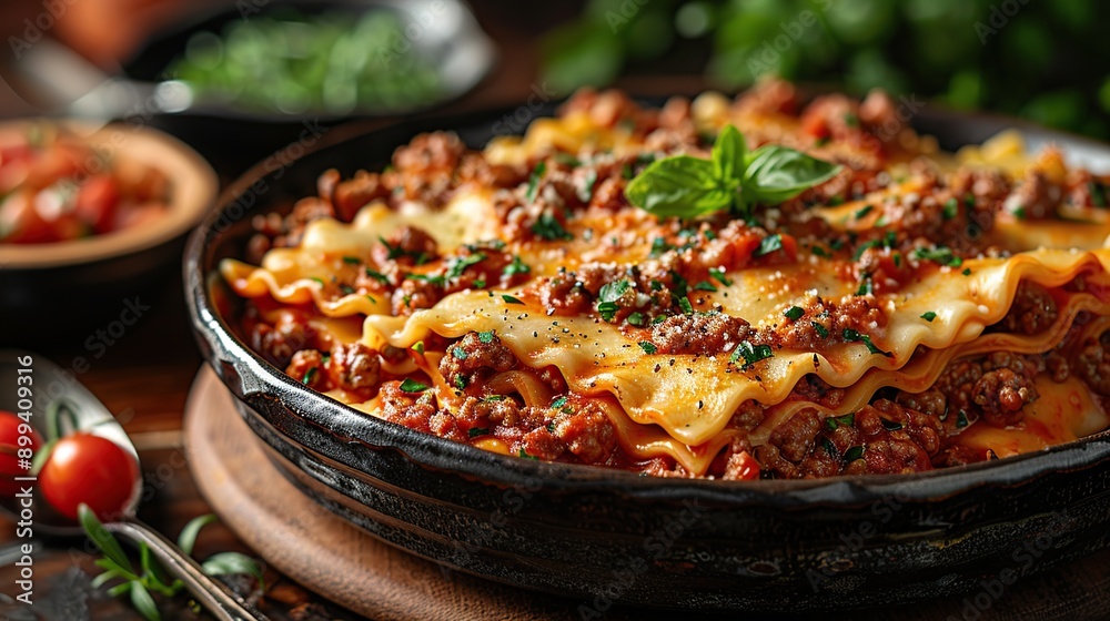 Delicious Lasagna Dish Delicious Lasagna Dish