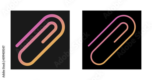 Paperclip Vector Icon