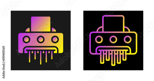 Document Cut Vector Icon