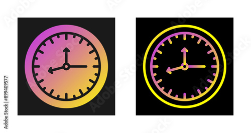 Free Download Clock Vector Icon - GFXLoad
