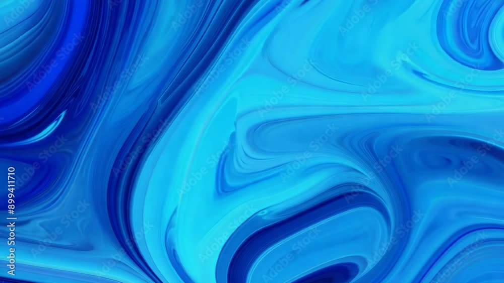 Abstract Blue Swirls Abstract Blue Swirls