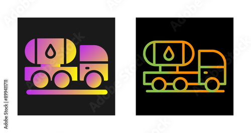 Tanker Vector Icon