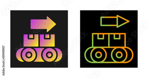 Conveyor Vector Icon