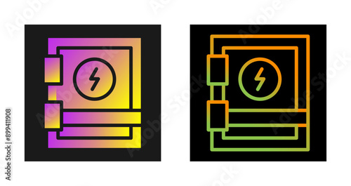 Electrical Panel Vector Icon