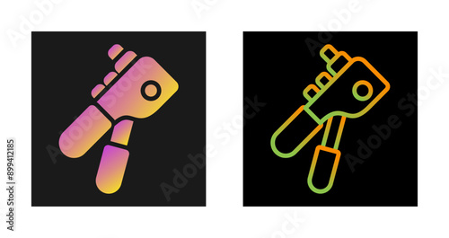 Rivet gun Vector Icon