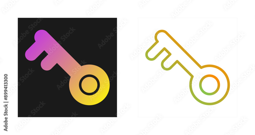Key Vector Icon Key Vector Icon