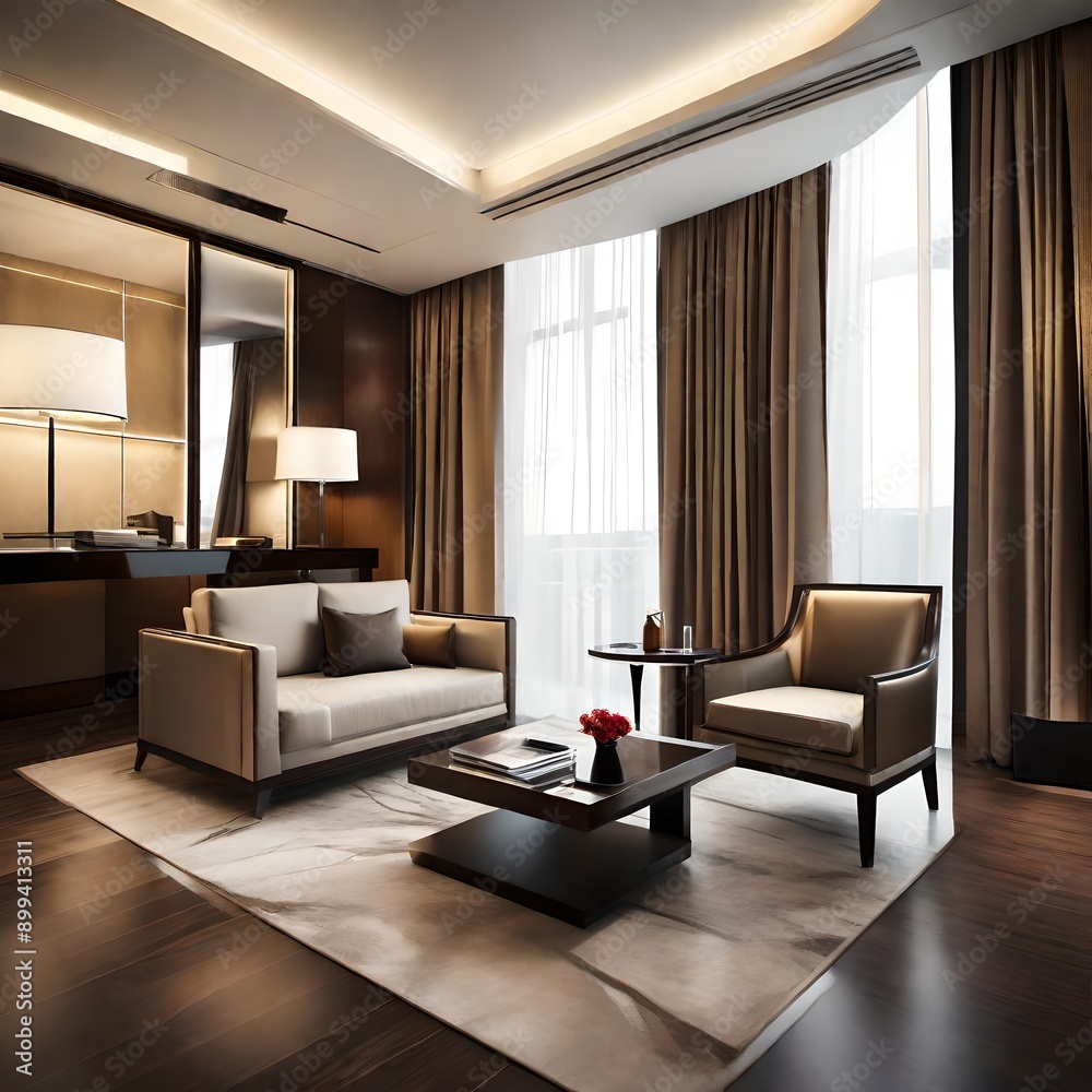 Fototapeta premium modern living room