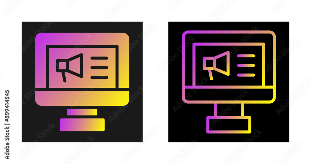 Marketing Vector Icon Marketing Vector Icon