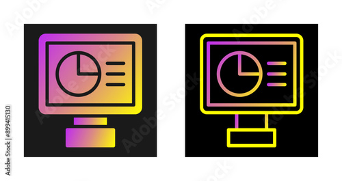 Monitoring Vector Icon