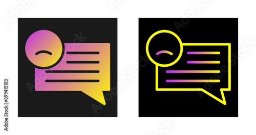Customer Dissatisfaction Vector Icon