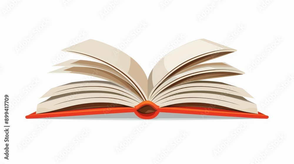 A simplistic icon of an open book, showcasing its pages in a clean design. Perfect for educational themes and literary projects. A simplistic icon of an open book, showcasing its pages in a clean design. Perfect for educational themes and literary projects.