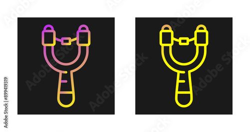 Slingshot Vector Icon