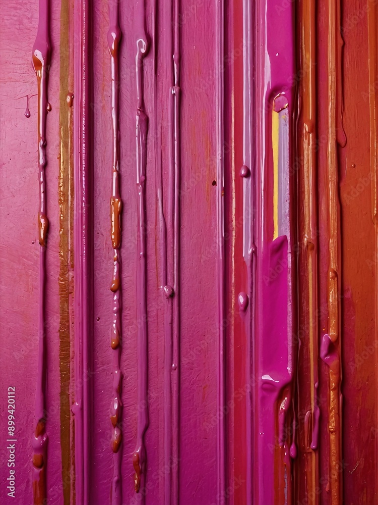 Pink striped background with vivid neon accents. Paint strokes and vertical lines, handcrafted art. High contrast Pink striped background with vivid neon accents. Paint strokes and vertical lines, handcrafted art. High contrast