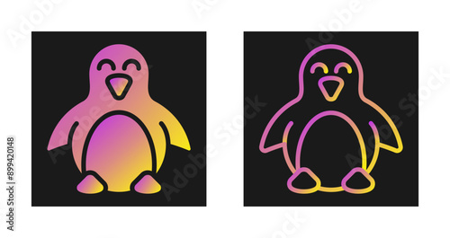 Penguin Vector Icon